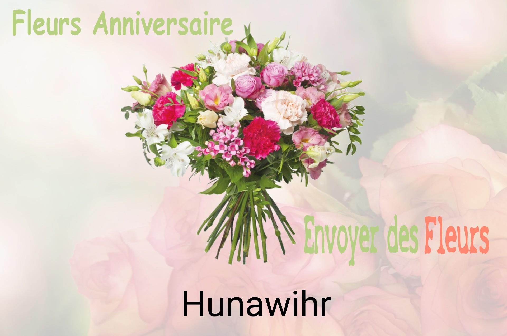 Bouquet de fleurs d’anniversaire livré à Hunawihr